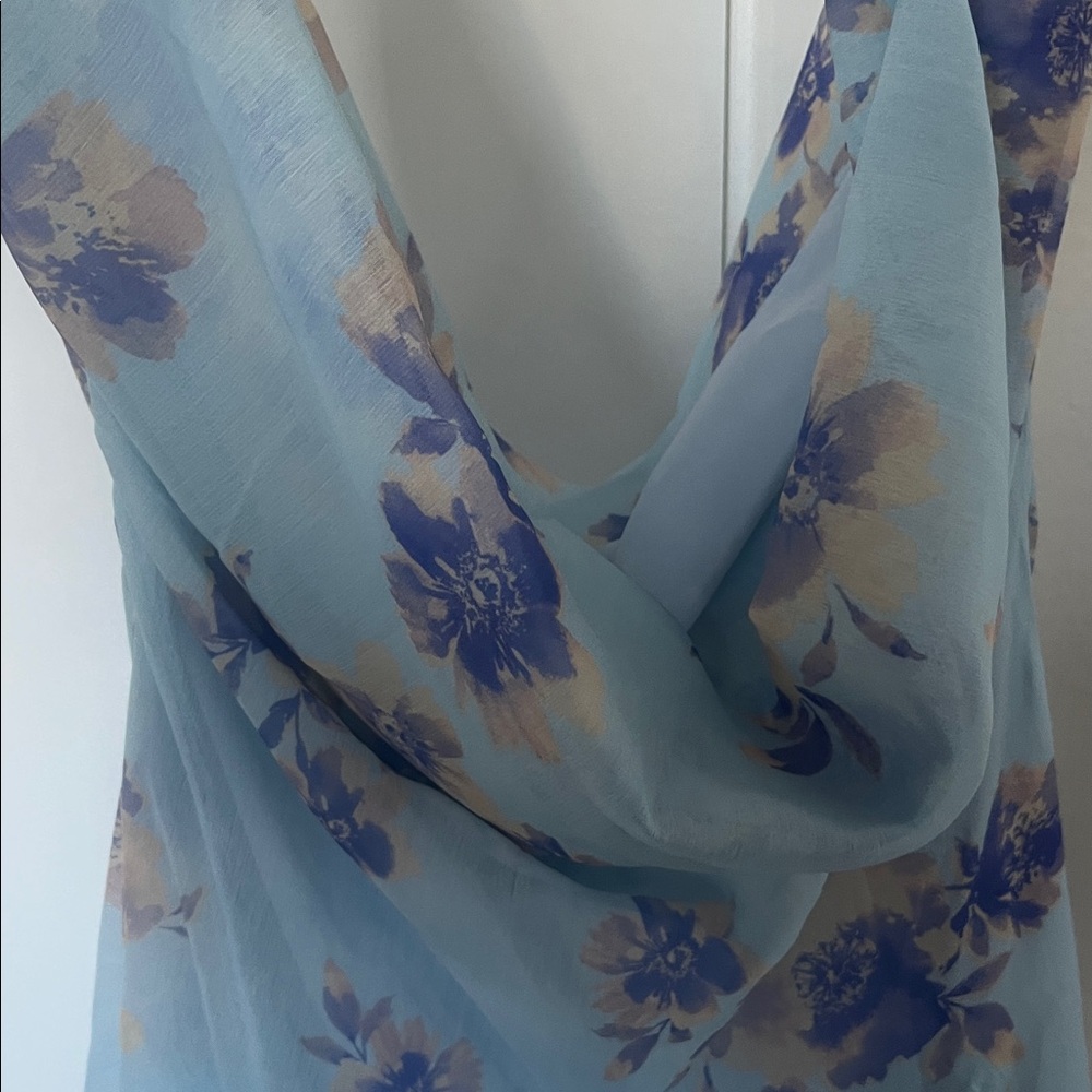 Peppermayo Light Blue Floral Mini Dress - Picture 4 of 6